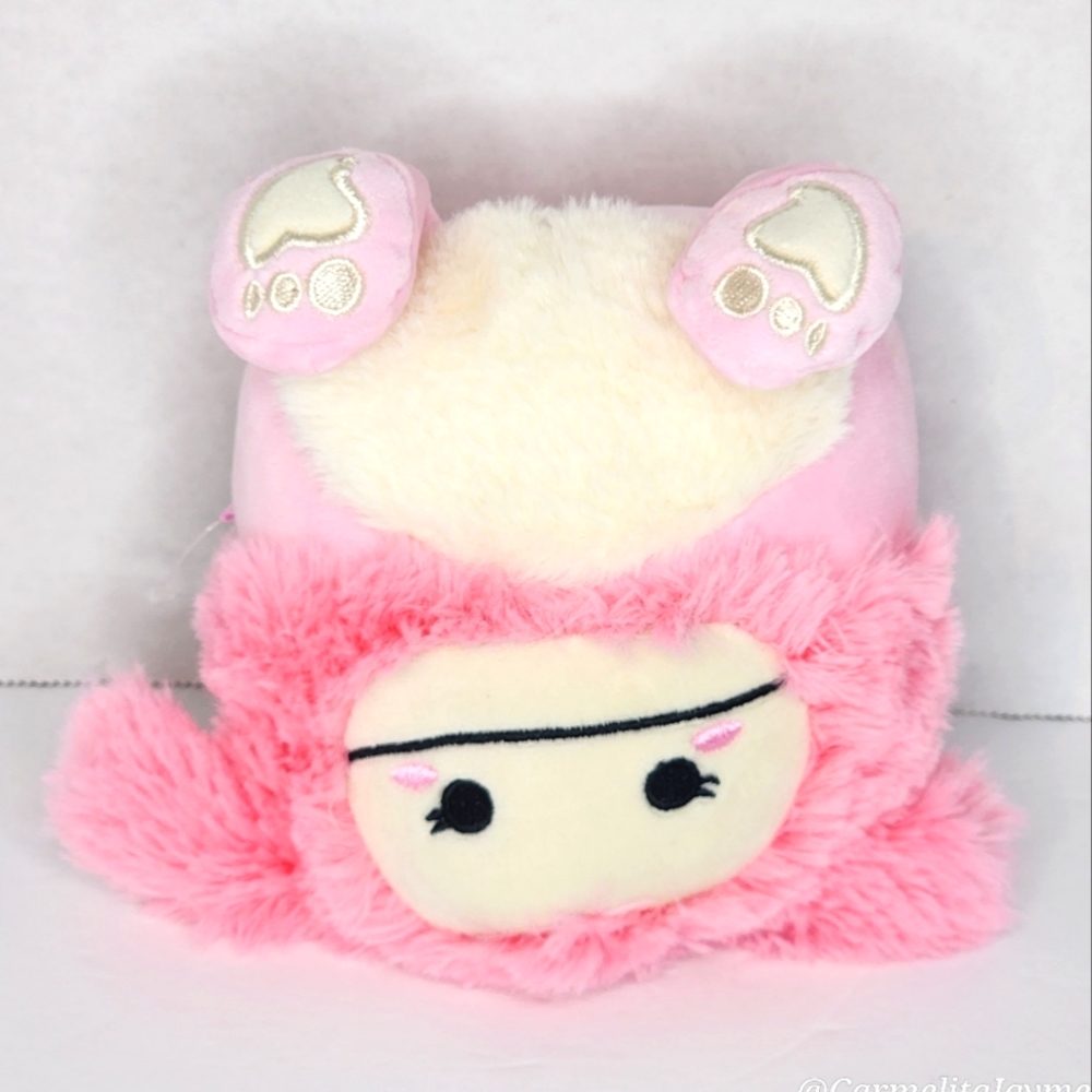 BRINA 🩷🐾 5" Baby Pink Bigfoot Original Squishmallow by Kelly Toy ☆ NWT ☆